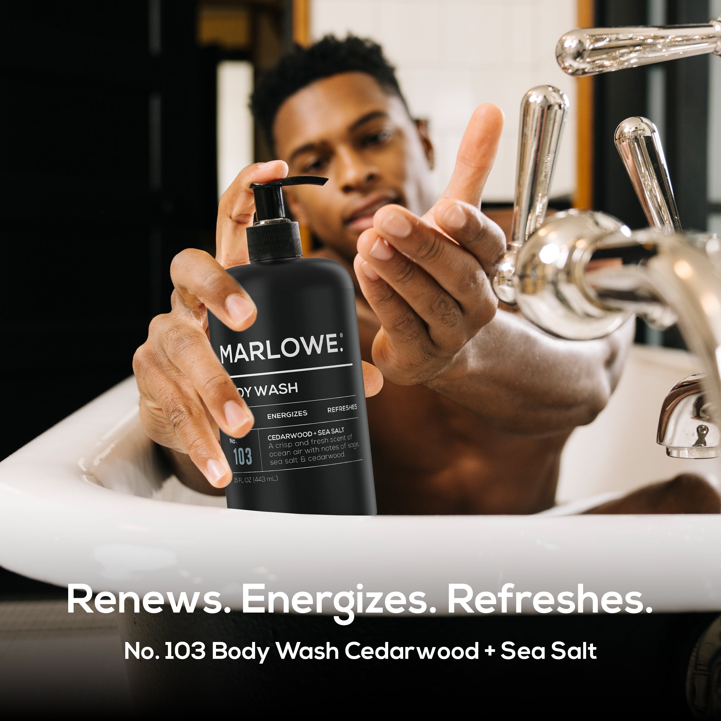 Body Wash ?? Cedarwood + Sea Salt - Image 4