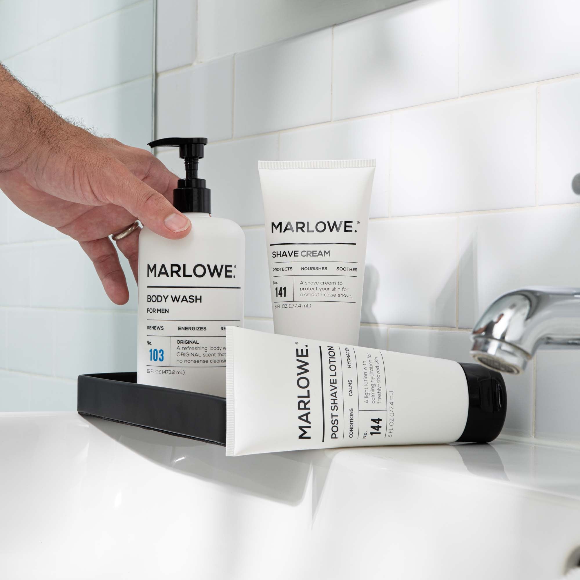 Shower and Shave Set ?? 3 Full-Size Pieces - Image 2