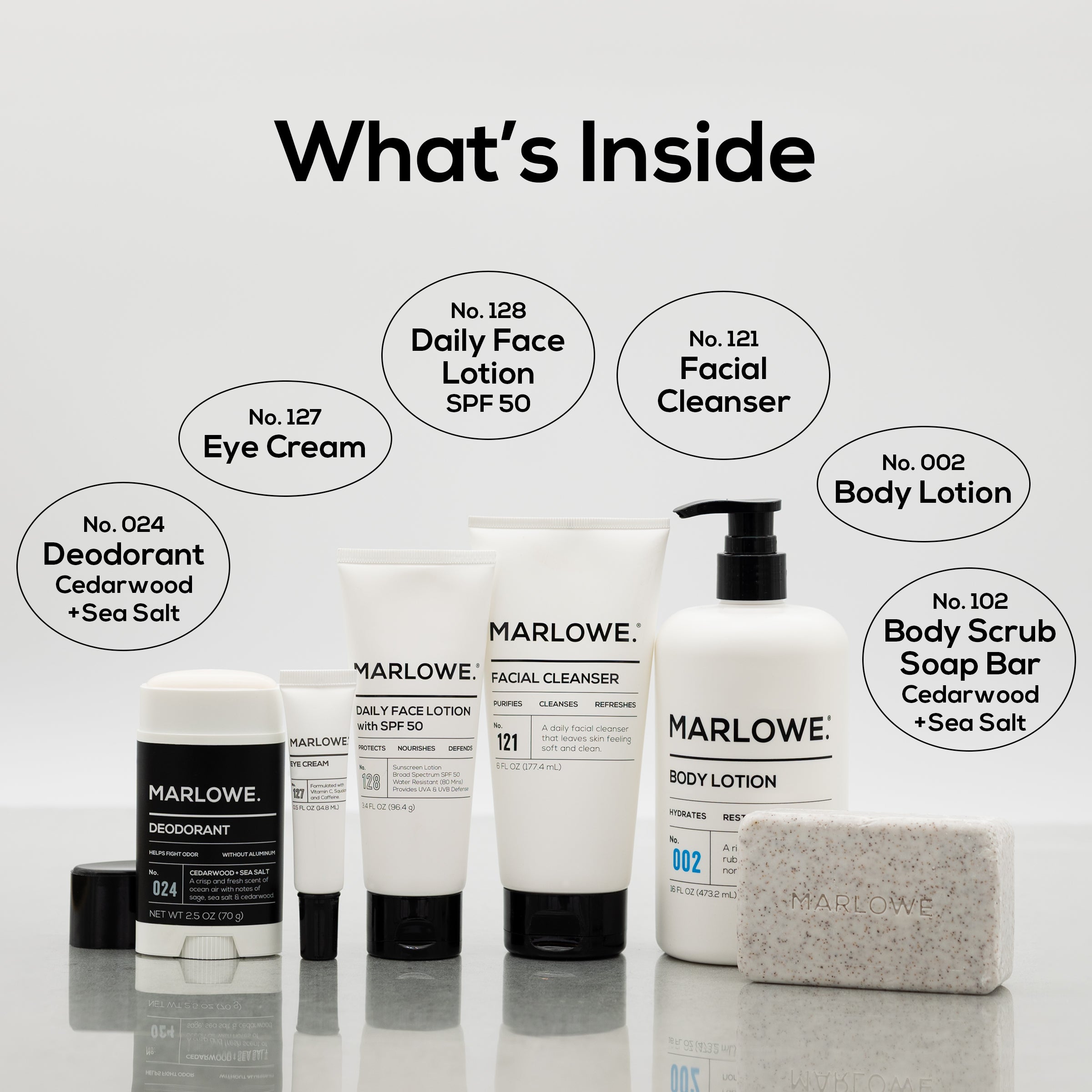 Complete Skincare Set ? Cedarwood + Sea Salt - Image 3