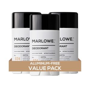 Aluminum-Free Deodorant Stick ?? Santal Scent(3-Pack)